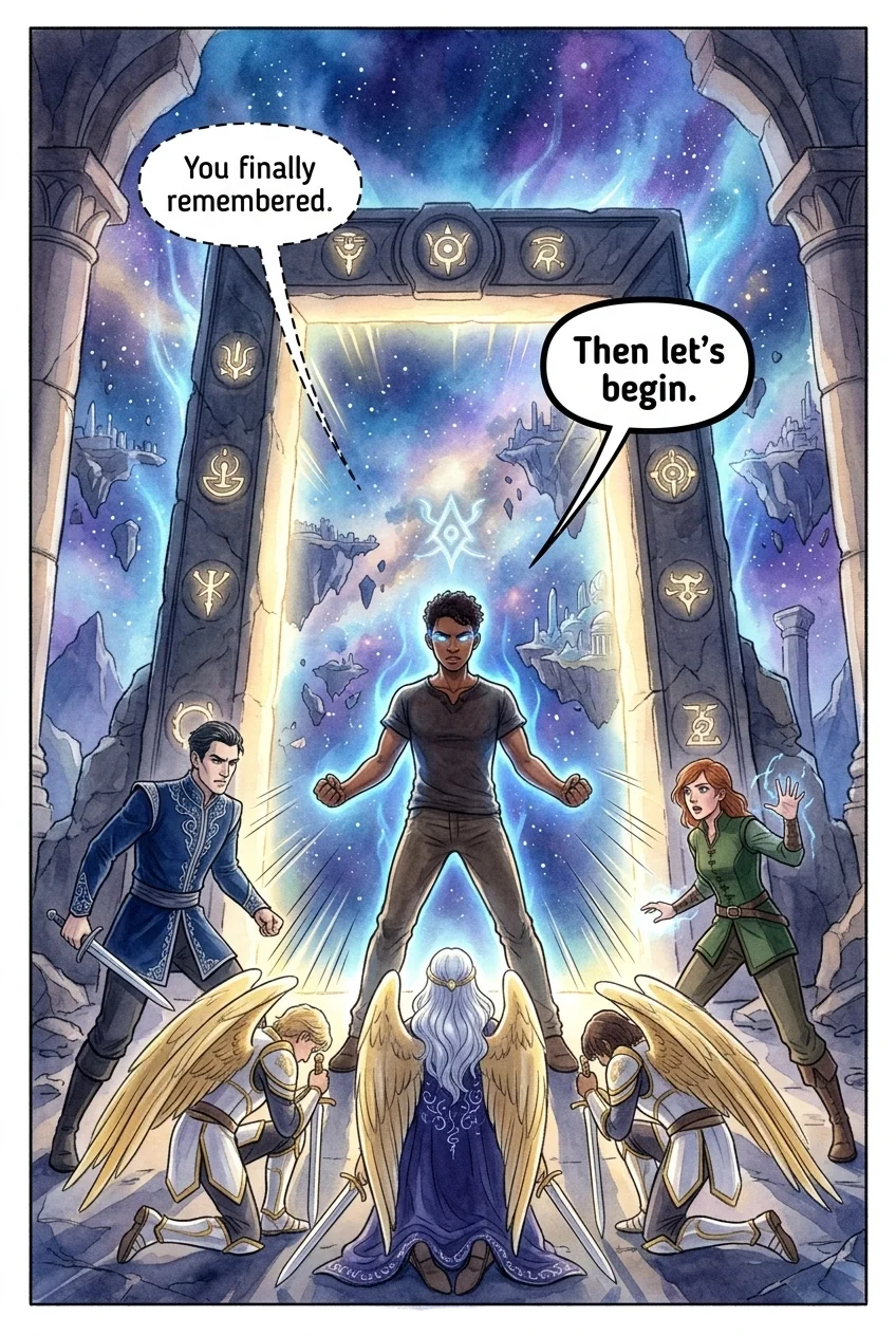 "Awakening with 10 Billion HP, he kicked open the ancient gates—and the divine gods bowed."