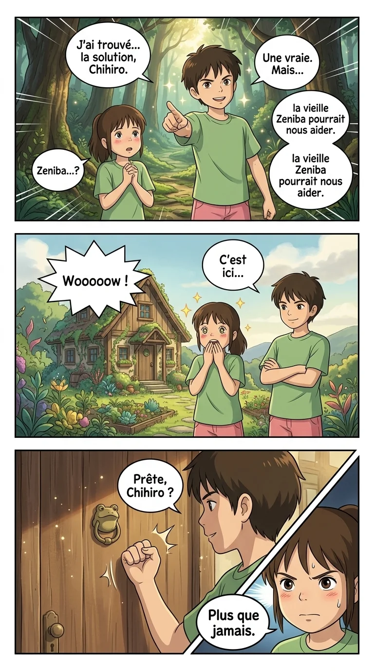Chihiro Ogino teaches Yubaba a lesson. — Page 2