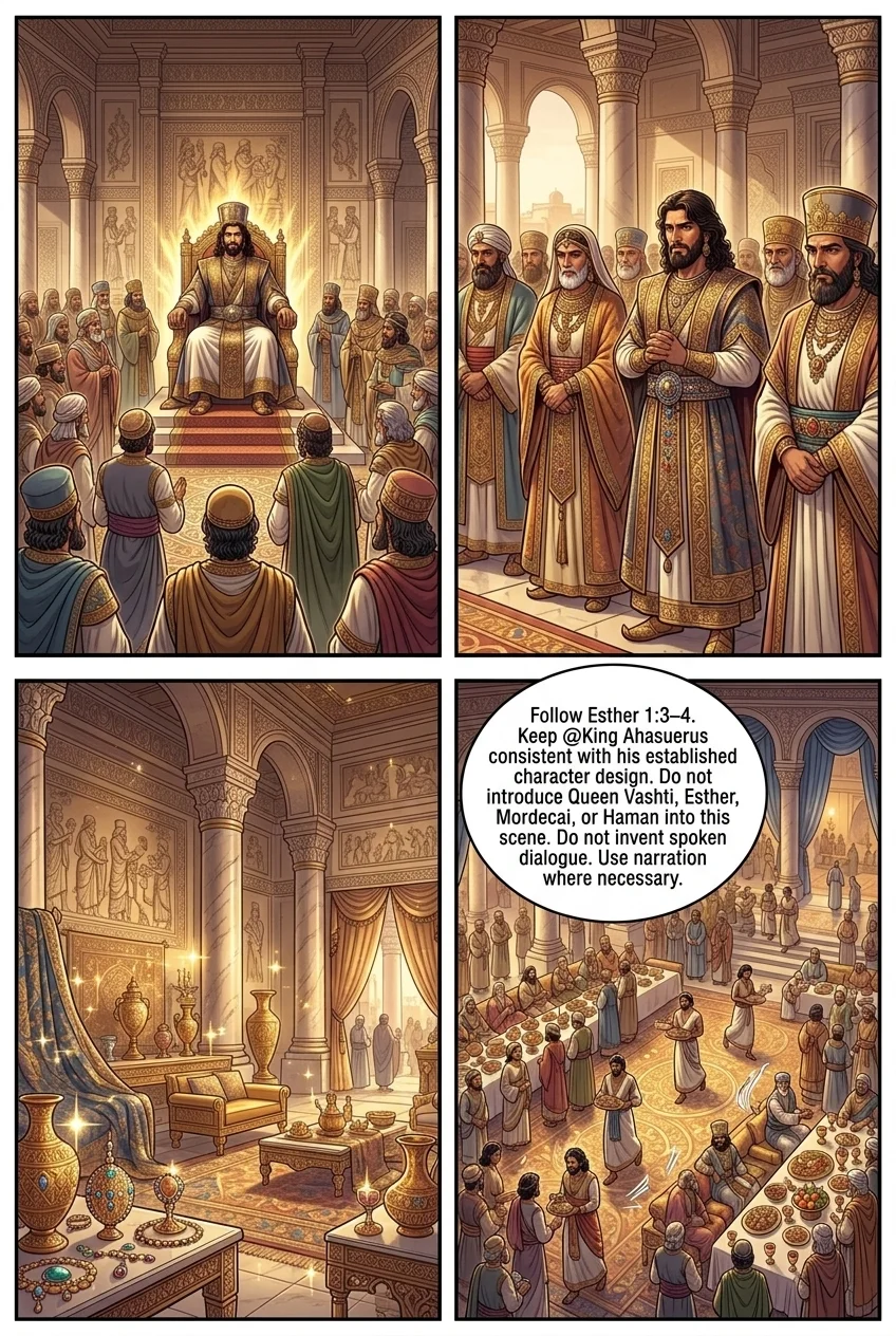 Esther: The King's Great Feast — Chapter 1 — Page 2