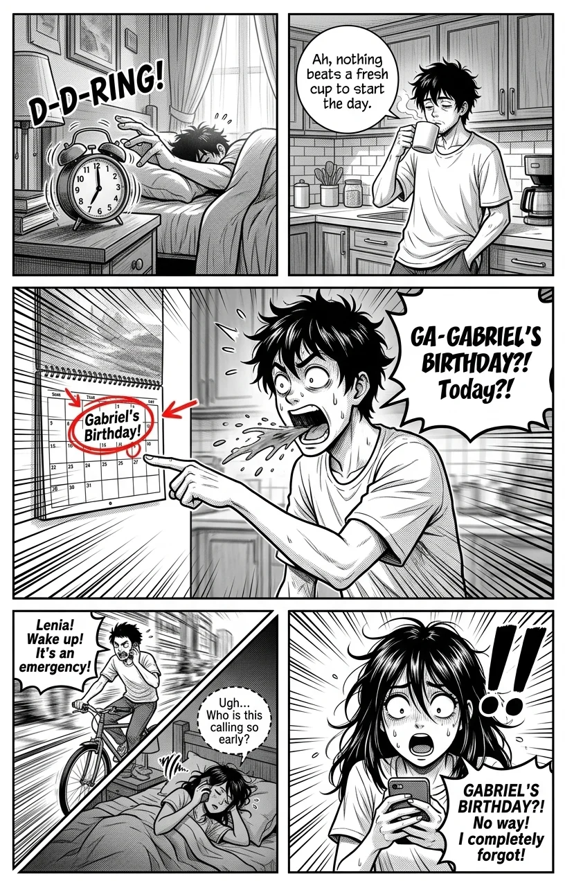 Gabriel's Birthday Disaster