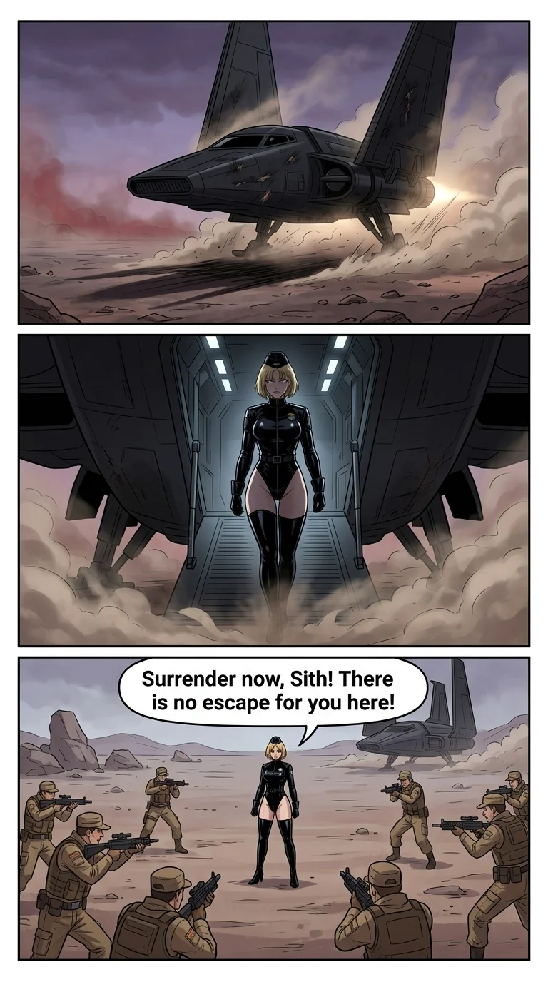 Rise of the new Sith lord.