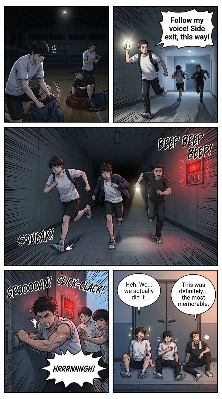 Standing face the Infinity — Page 4