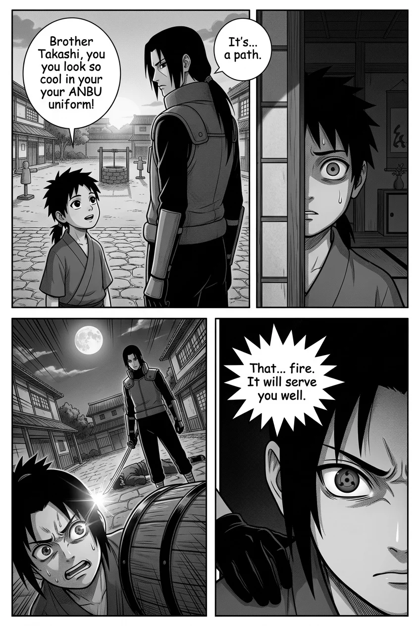 The ash of the Uchiha